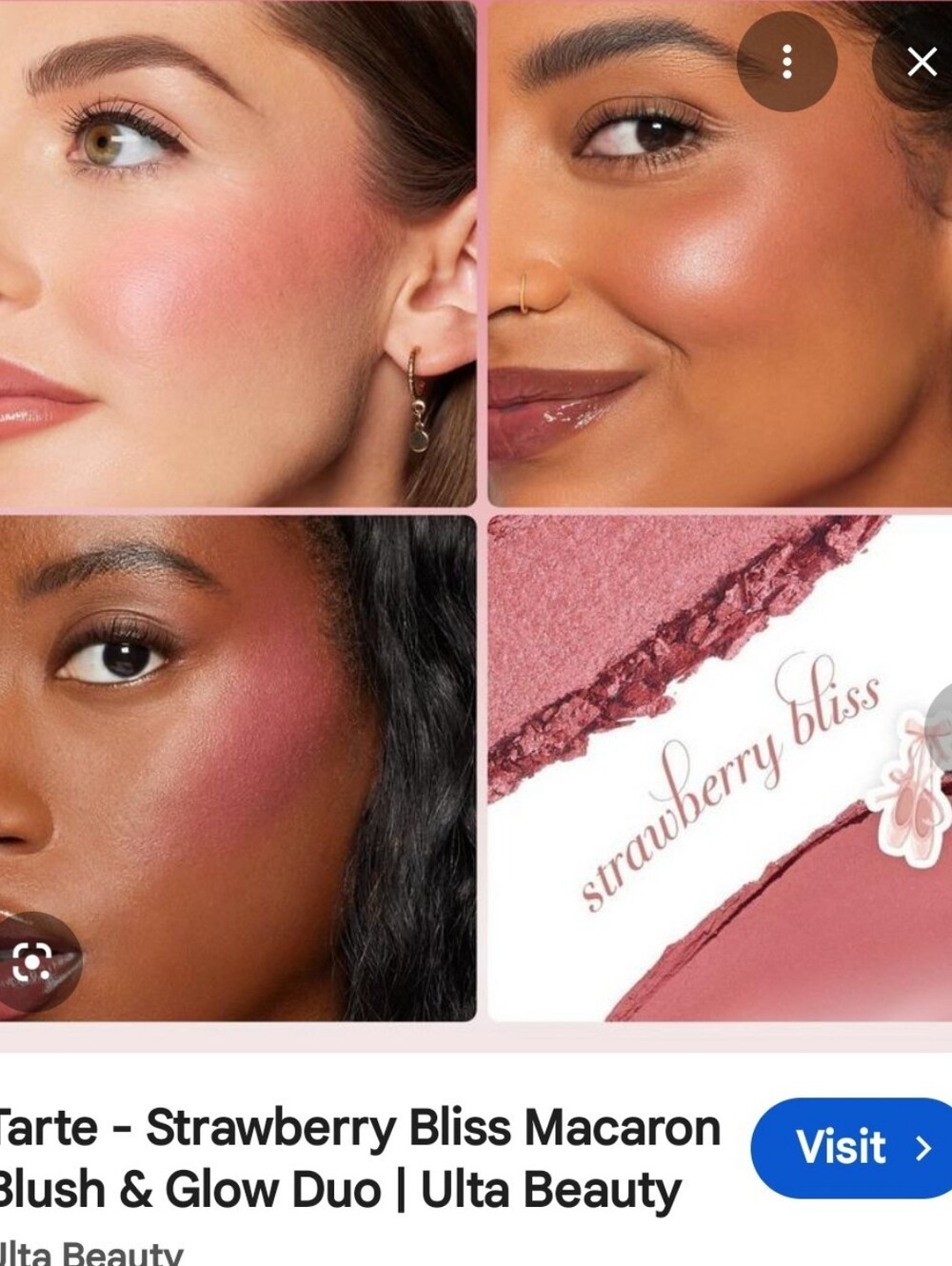 tarte Macaron™ Blush & Glow Duo — Shimmery Strawberry Bliss